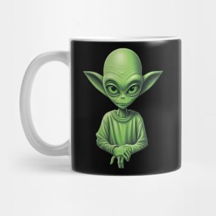 Green Alien Mug